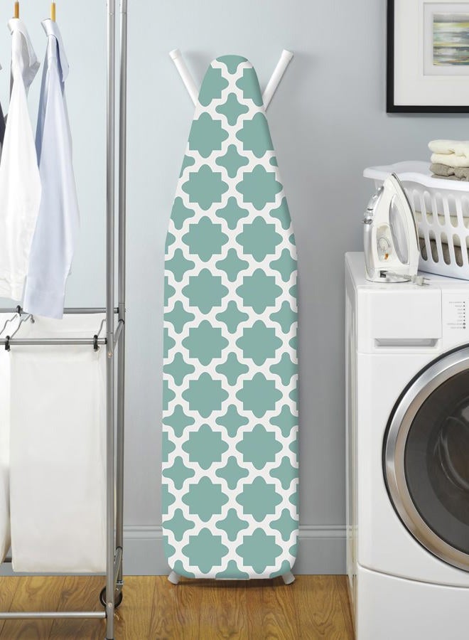 Whitmor Deluxe Scorch Resistant Ironing Board Cover, Turquoise - Image 2